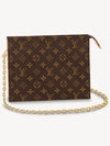 Toiletry Chain Monogram Pouch Bag Brown - LOUIS VUITTON - BALAAN 6