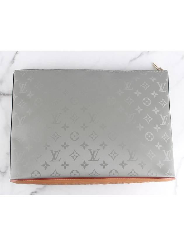 XKim Jones Titanium Cosmos Monogram Clutch - LOUIS VUITTON - BALAAN 3