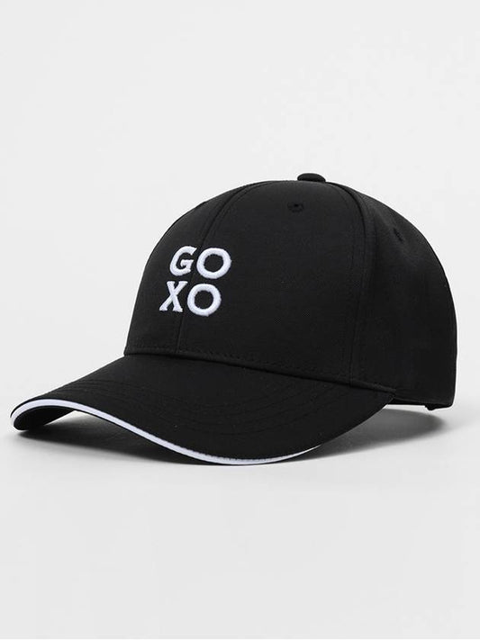 Logo casual fit cap black - GOXO - BALAAN 1