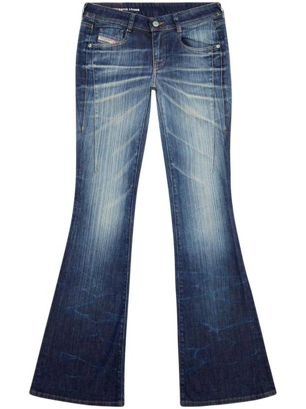 1969 D Ebbey Bootcut Flare Jeans Dark Blue - DIESEL - BALAAN 1