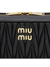 Materasse Nappa Leather Shoulder Bag Black - MIU MIU - BALAAN 9