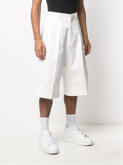 tailored bermuda shorts white - ALEXANDER MCQUEEN - BALAAN 2