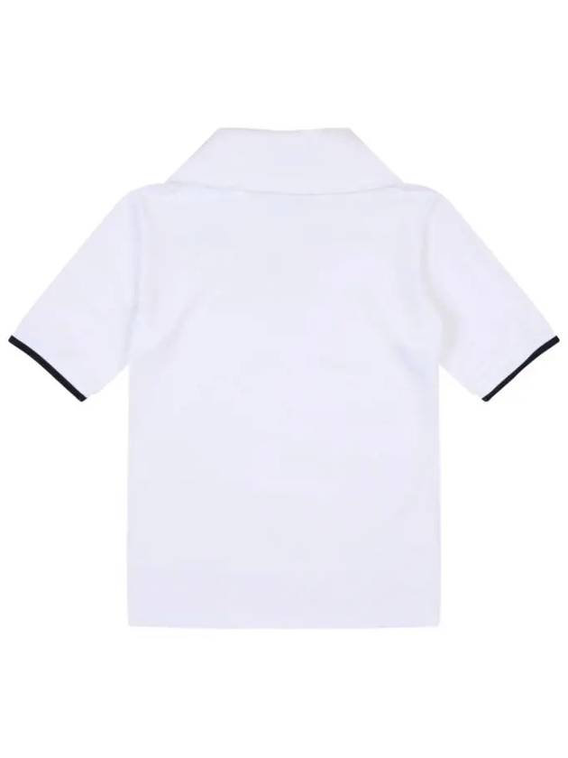 Sailor Collar Half Zip Up T-Shirt OF9503LAWHITE - ONOFF - BALAAN 2