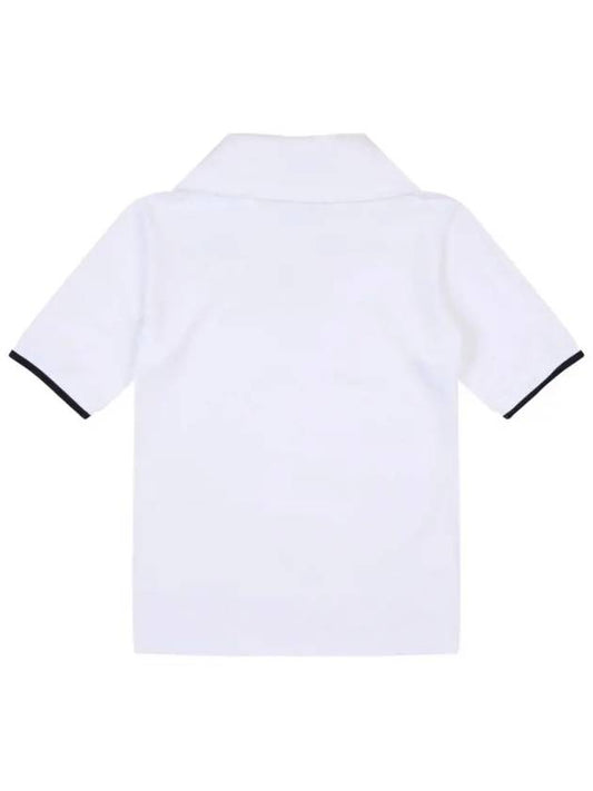 Sailor Collar Half Zip Up T-Shirt OF9503LAWHITE - ONOFF - BALAAN 2