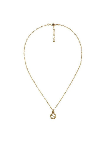 Interlocking G Necklace Yellow Gold YBB603619001 - GUCCI - BALAAN 1