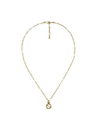 Interlocking G Necklace Yellow Gold YBB603619001 - GUCCI - BALAAN 1