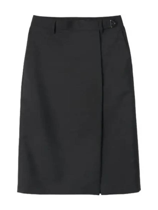 midi skirt black - PRADA - BALAAN 1