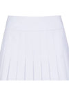 WOMEN LOGO BAND PLEATS SKIRT - ANEWGOLF - BALAAN 4