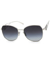 Eyewear Metal Sunglasses Silver - PRADA - BALAAN 2