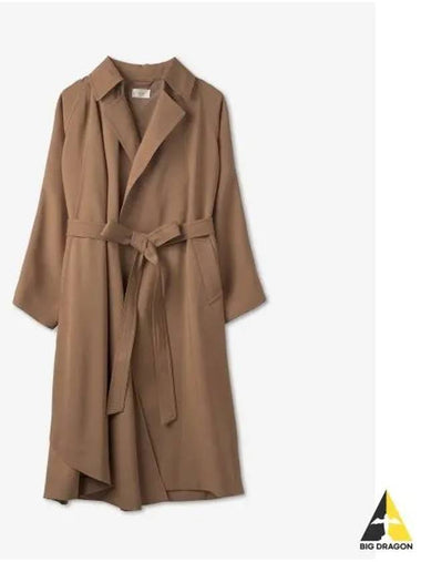 Wool Belt Maia Coat Camel 6806W2330CML - THE ROW - BALAAN 1