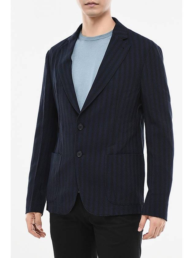 51G87S Emporio Jacket Navy 51S37 0921 - EMPORIO ARMANI - BALAAN 1