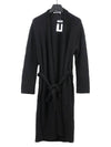 Women's Wool Cashmere Cardigan 402505R17 001 BLACK AXC010 - ALEXANDER WANG - BALAAN 1