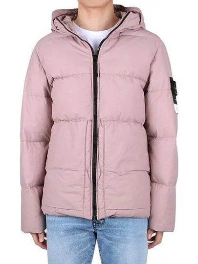 Naslan Light Watro Down Hooded Padding Pink - STONE ISLAND - BALAAN 2