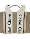 24SS Linen Woody Tote Bag Mini CHC22AP237126 - CHLOE - BALAAN 4