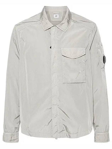 Chrome R Overshirt Jacket 16CMOS039A Gray - CP COMPANY - BALAAN 1