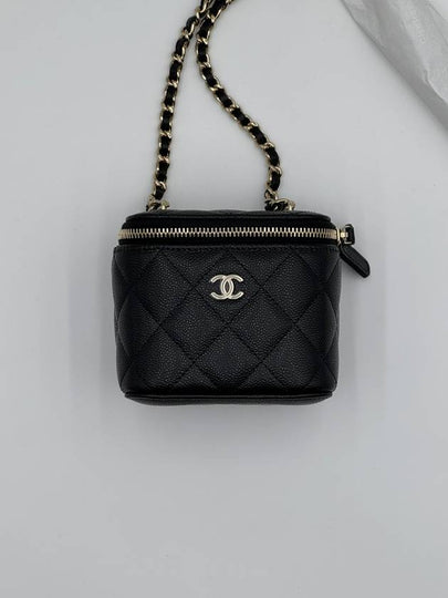 CC Classic Vanity Bag Caviar Black AP1340 - CHANEL - BALAAN 2