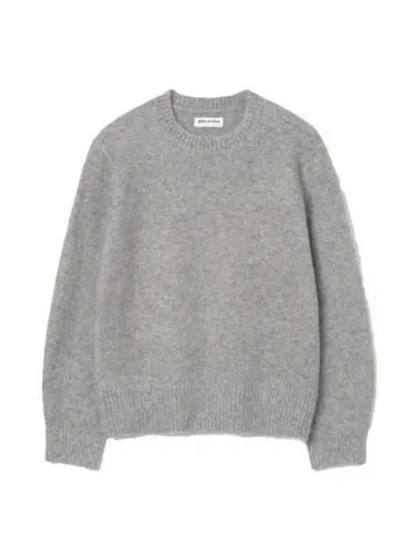 Milo Archive Cropped Silhouette Knit Melange Gray - MILLO ARCHIVE - BALAAN 1