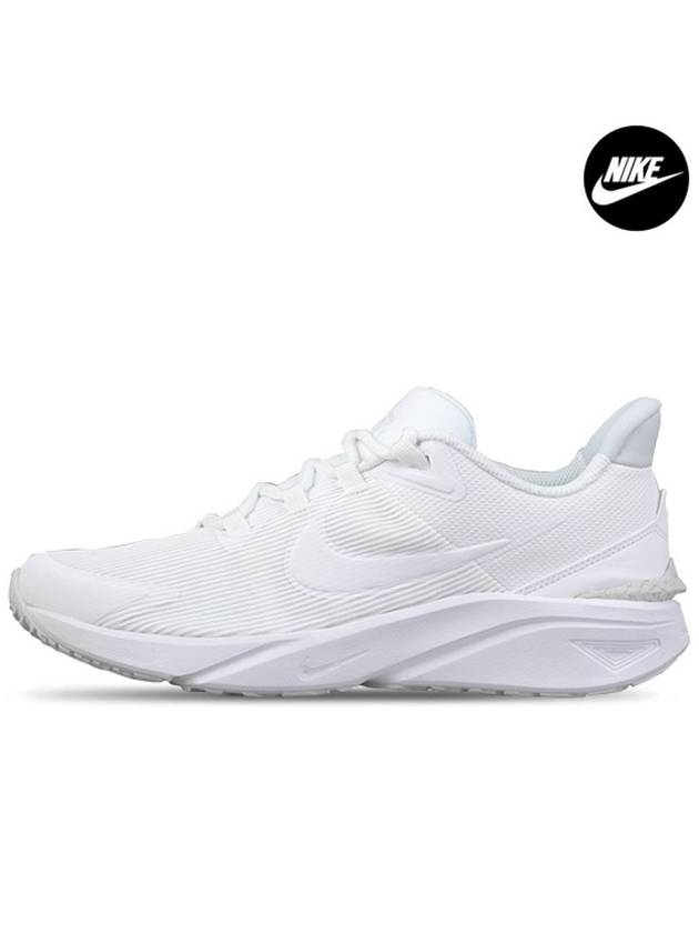 Kids Star Runner 4 GS Low Top Sneakers White - NIKE - BALAAN 1