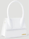 Jacquemus Grand Chiquito Grand Chiquito leather tote bag white - JACQUEMUS - BALAAN 2