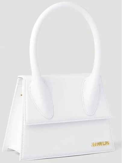 Jacquemus Grand Chiquito Grand Chiquito leather tote bag white - JACQUEMUS - BALAAN 2