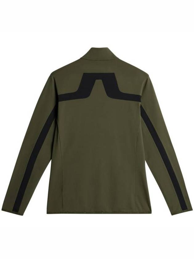 Jarvis Mid Layer Zip Up Jacket Green - J.LINDEBERG - BALAAN 3