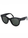 S003 Mineral Glass Cat Eye Sunglasses Black - CELINE - BALAAN 2