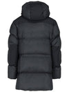 Logo Applique Nylon Puffer Padding Charcoal Grey - BURBERRY - BALAAN 5