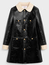 2D574294Z 38CR Babydoll Leather Coat - CELINE - BALAAN 1