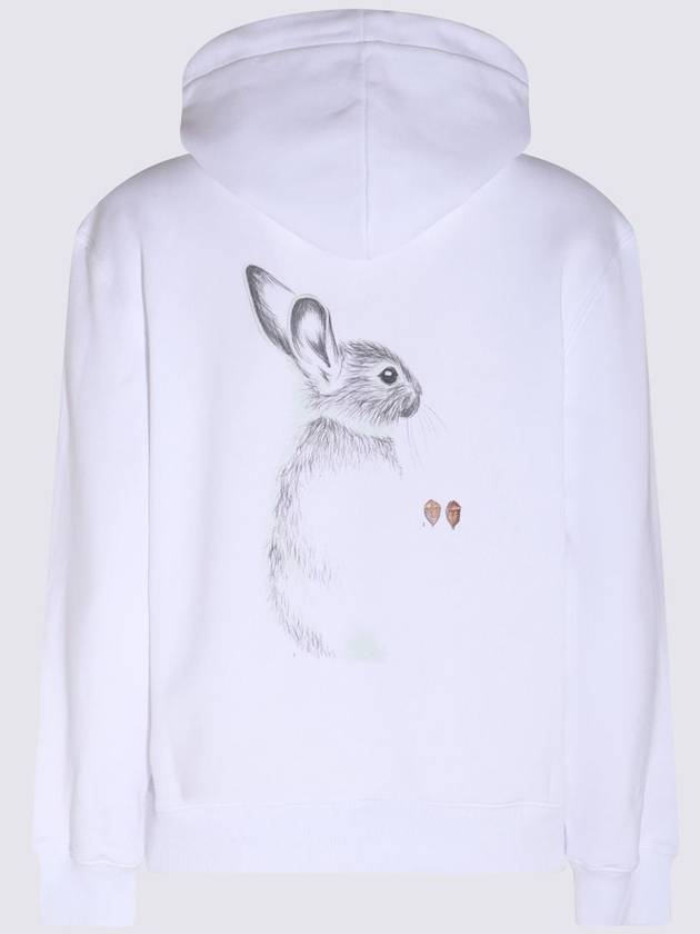 Lanvin White Cotton Rabbit Sweatshirt - LANVIN - BALAAN 4