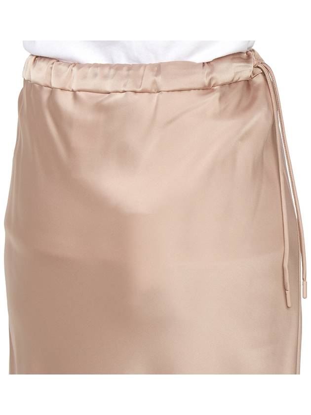 Editore Long H-Line Skirt Pink - MAX MARA - BALAAN 9