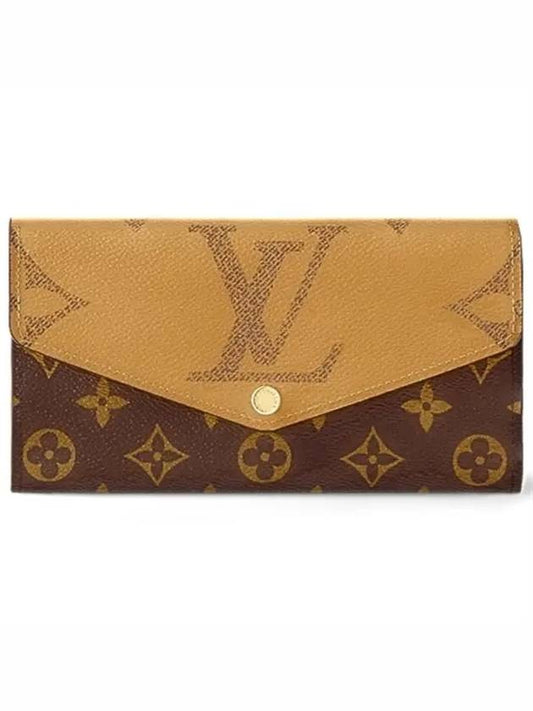 Sarah Monogram Reverse Long Wallet Brown - LOUIS VUITTON - BALAAN 2