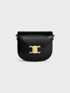 Besace Clea Shiny Calfskin Cross Bag Black - CELINE - BALAAN 2