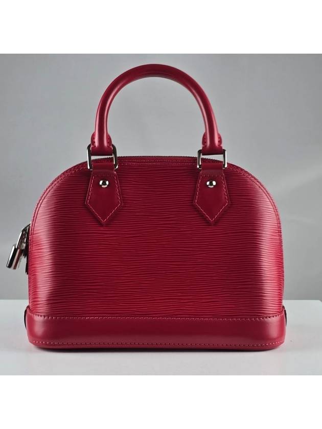 Alma BB Red Tote Bag Crossbody Shoulder M41160 - LOUIS VUITTON - BALAAN 3