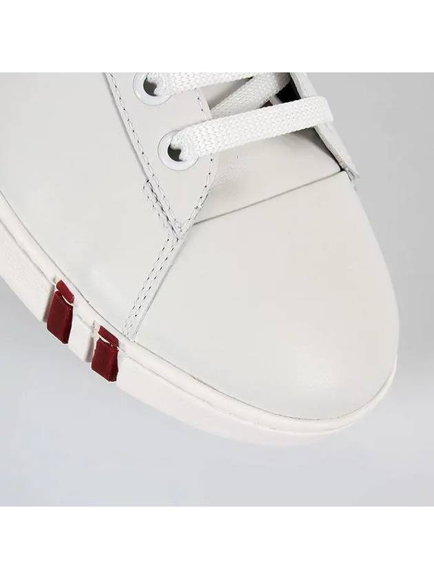 ASHER 607 white lowtop sneakers - BALLY - BALAAN 6