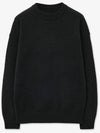 Alpha crewneck round knit black - BLONDNINE - BALAAN 7