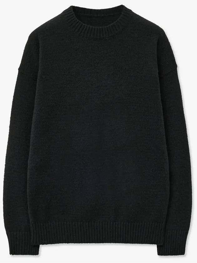 Alpha crewneck round knit black - BLONDNINE - BALAAN 4