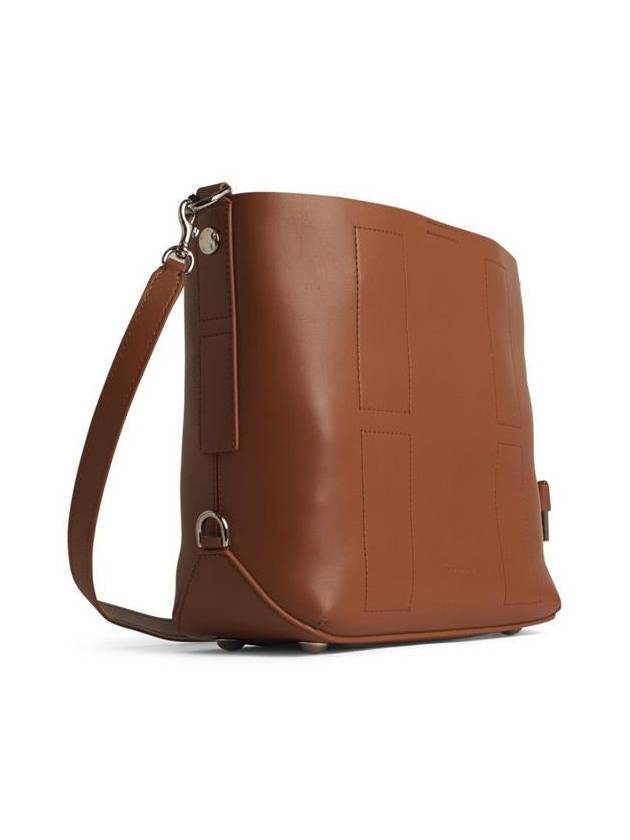 Hogan 'H01' Brown Leather Crossbody Bag - HOGAN - BALAAN 2