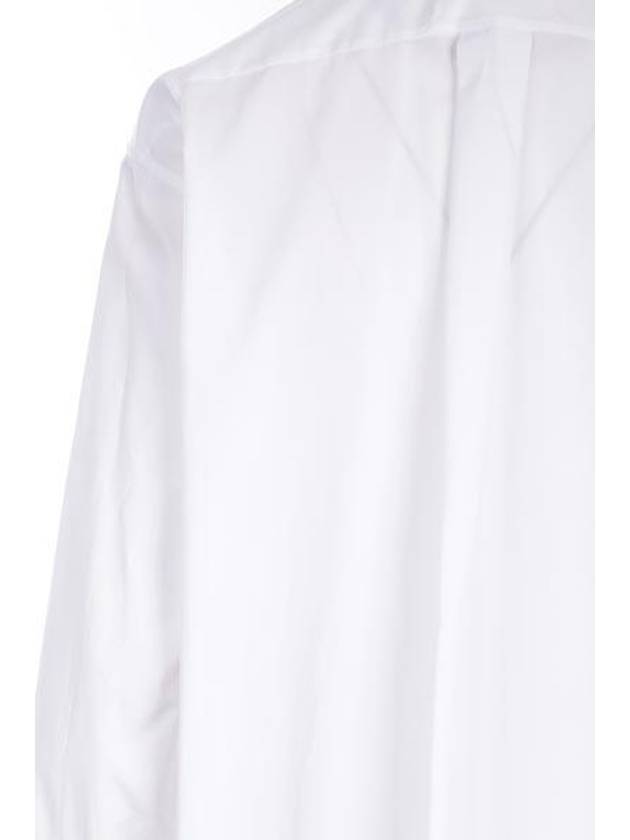 Pocket Cotton Long Sleeve Shirt White - MAISON MARGIELA - BALAAN 5