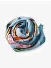 Index Bromeliaceae 90 Scarf Bleu - HERMES - BALAAN 4