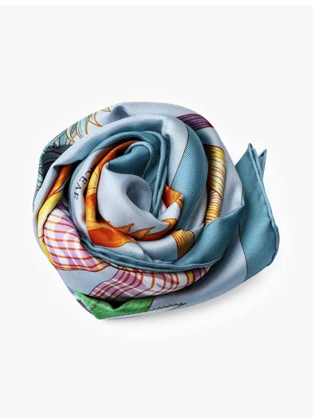 Index Bromeliaceae 90 Scarf Bleu - HERMES - BALAAN 4