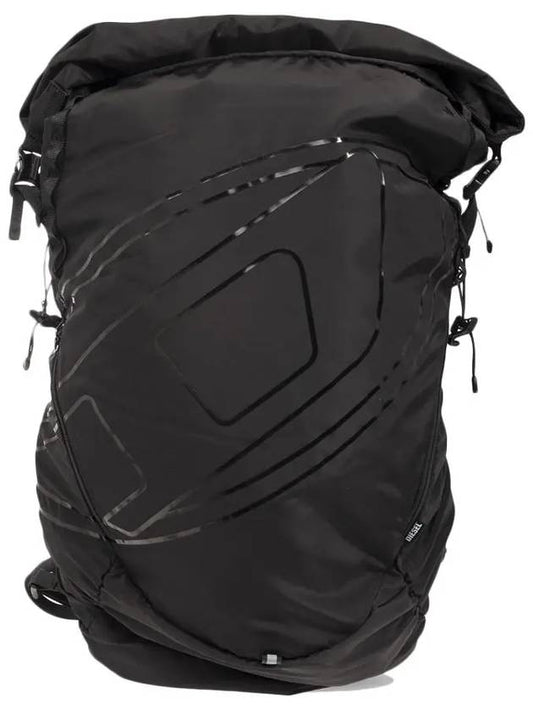 mesh panel logo print backpack X09838P3306 - DIESEL - BALAAN 2