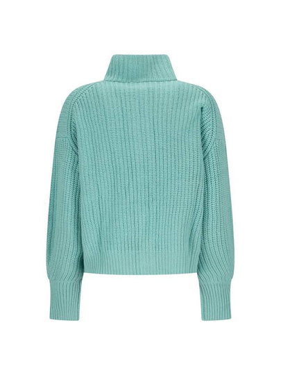 POLO NECK CARDIGAN - ALLUDE - BALAAN 2