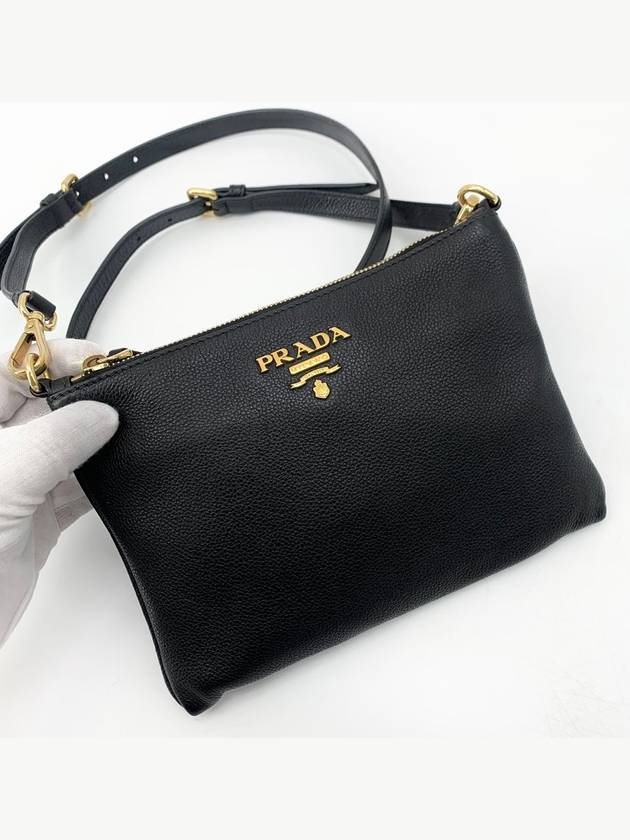 Vitello Phoenix Mini Cross Bag 1BH013 - PRADA - BALAAN 3