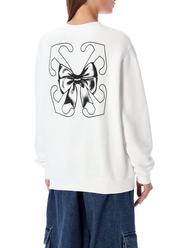 Bow Arrow Sweatshirt White - OFF WHITE - BALAAN 3