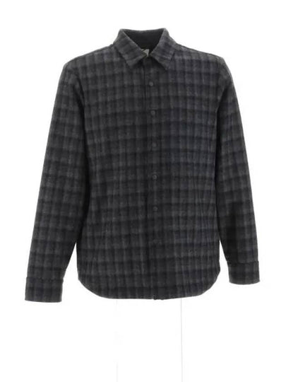 Check Long Sleeve Shirt Grey - ASPESI - BALAAN 2