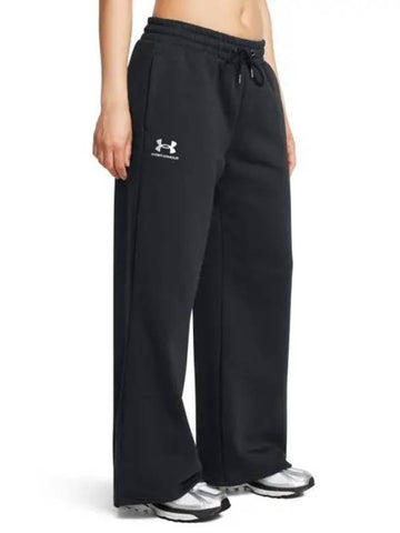 Women s Icon Fleece Wide Leg Pants 1386497 001 - UNDER ARMOUR - BALAAN 1