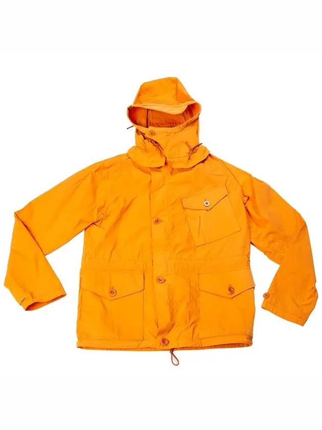 Mid Layer Flap Pocket Hooded Jacket Orange - TEN C - BALAAN 7