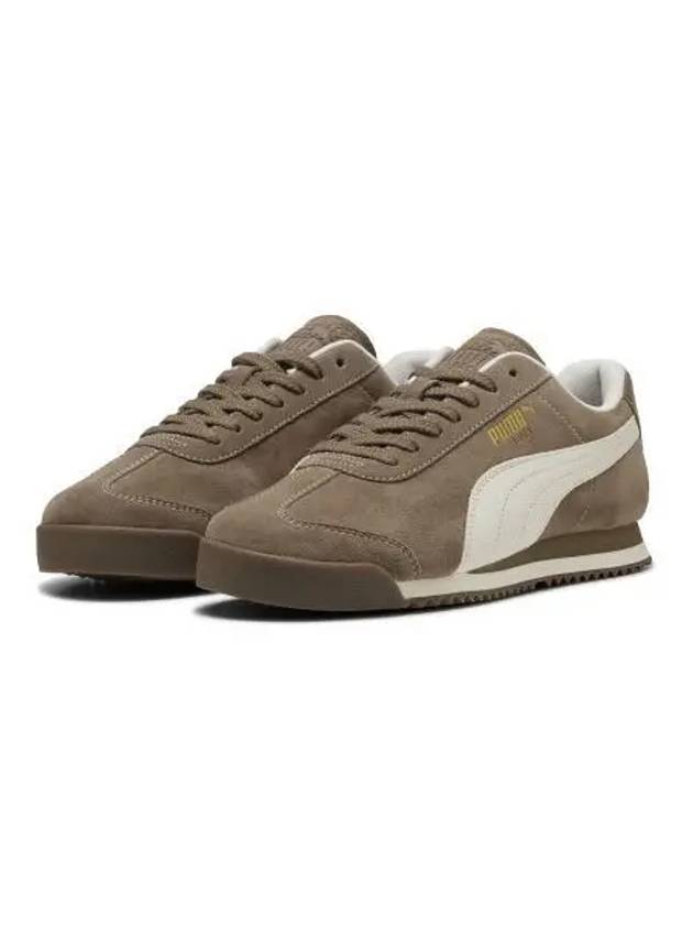 Roma Suede Low Top Sneakers Brown - PUMA - BALAAN 2