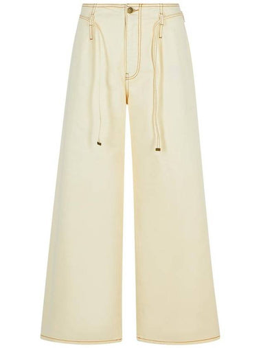 Etro Cream Denim Jeans - ETRO - BALAAN 1