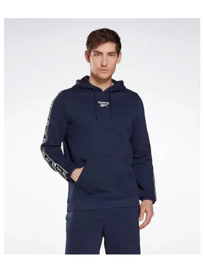 RI Tape OTH Hoodie Navy - REEBOK - BALAAN 2